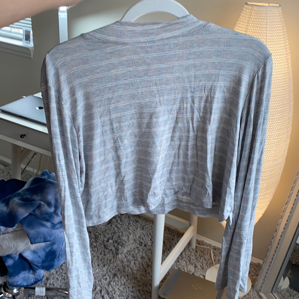 Mock neck long sleeve